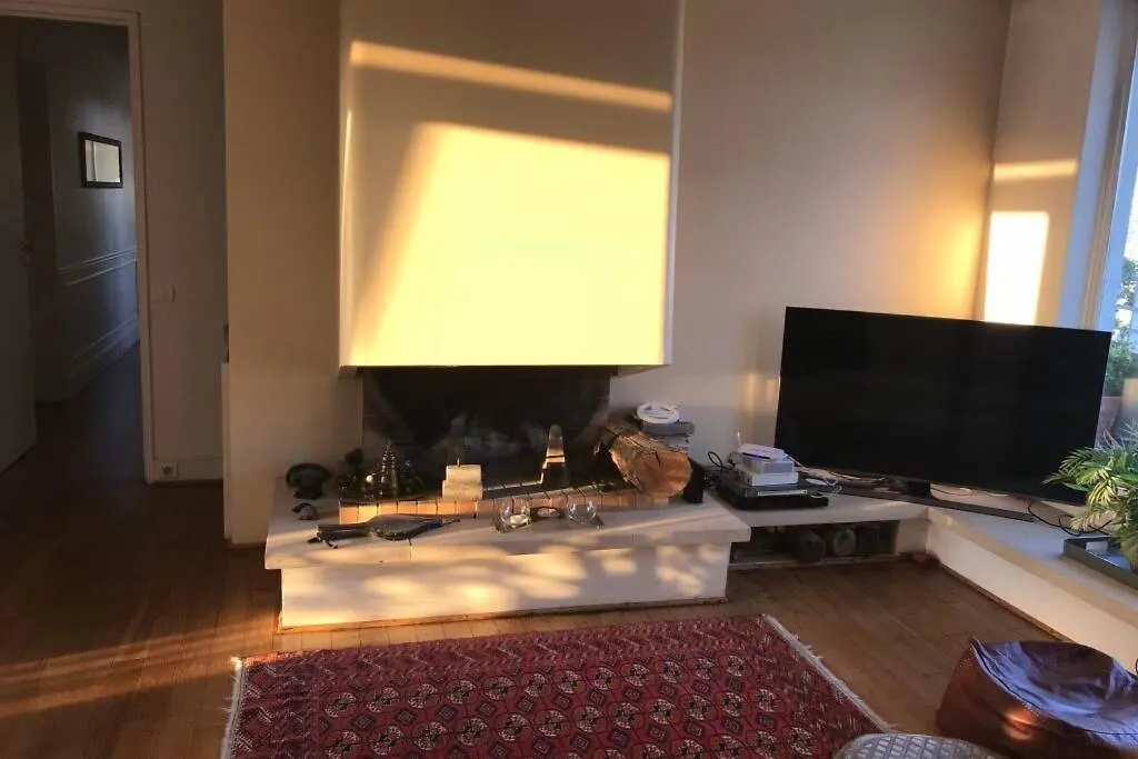 Bel Appartement Lumineux / Happy Rooftop 120 M2 Paris Frankrike